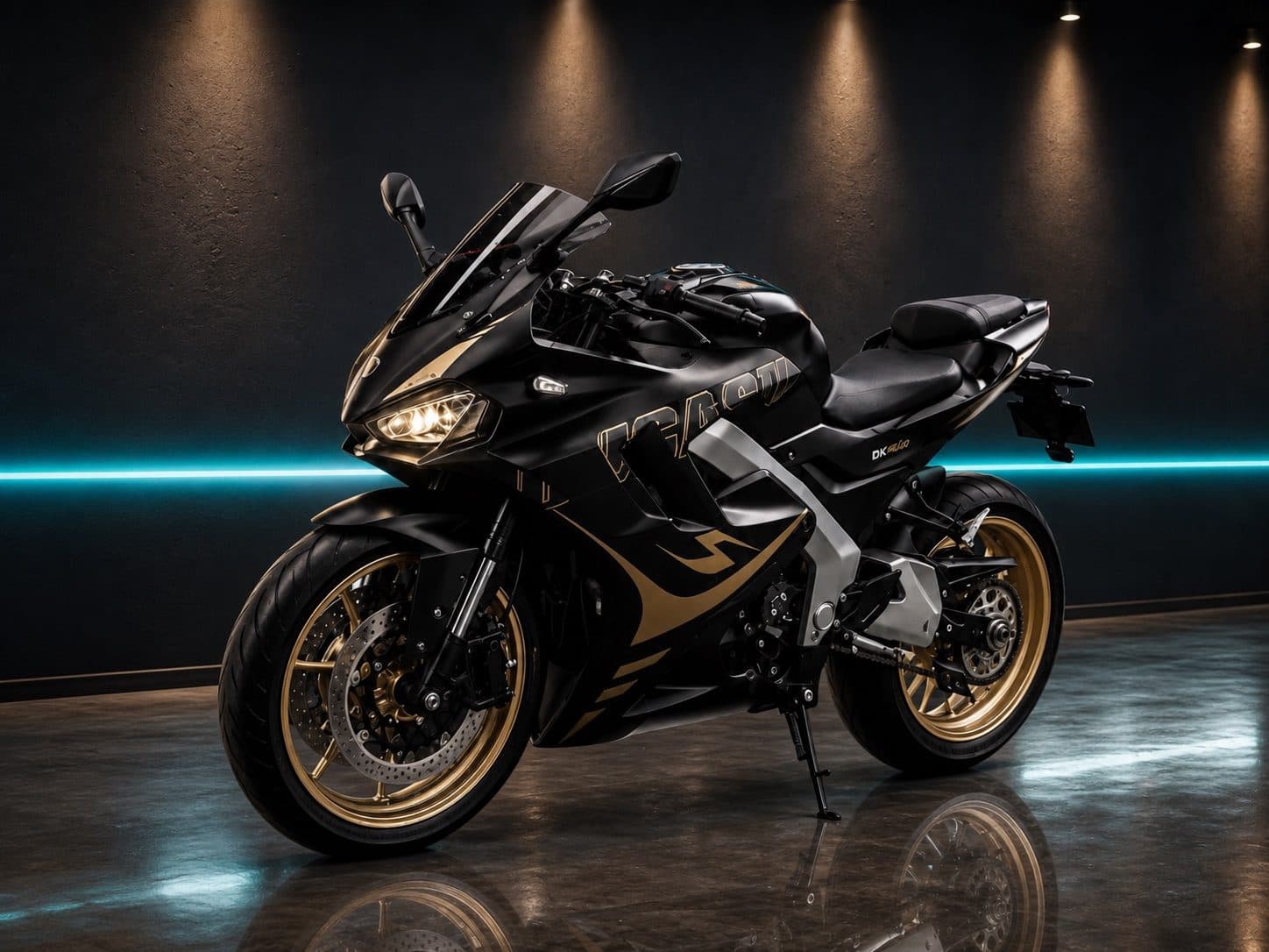 Ducati Panigale S Electro Gold