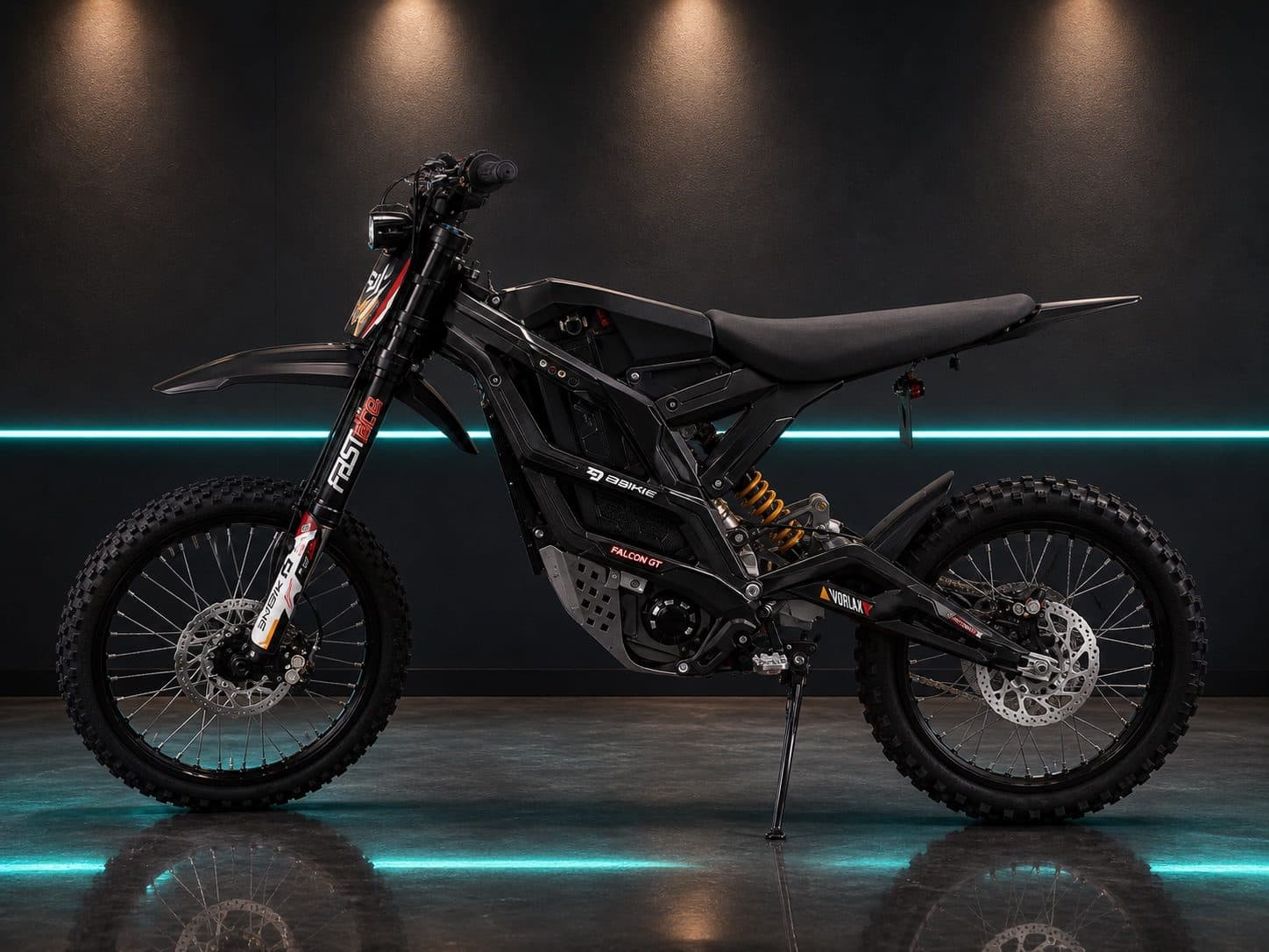 Чёрный 79bike Falcon GT сбоку